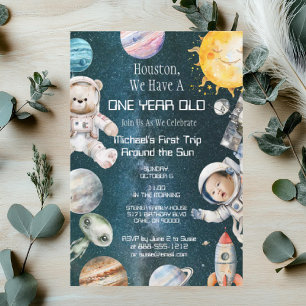Invitation à l'anniversaire de la fête de l'espace
