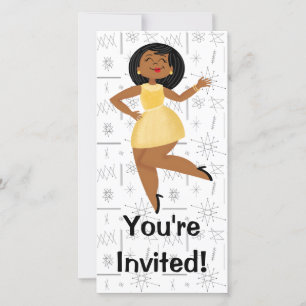 Invitation à l'anniversaire de la Golden Girl