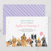 Invitation à l'anniversaire de la marionnette Fête