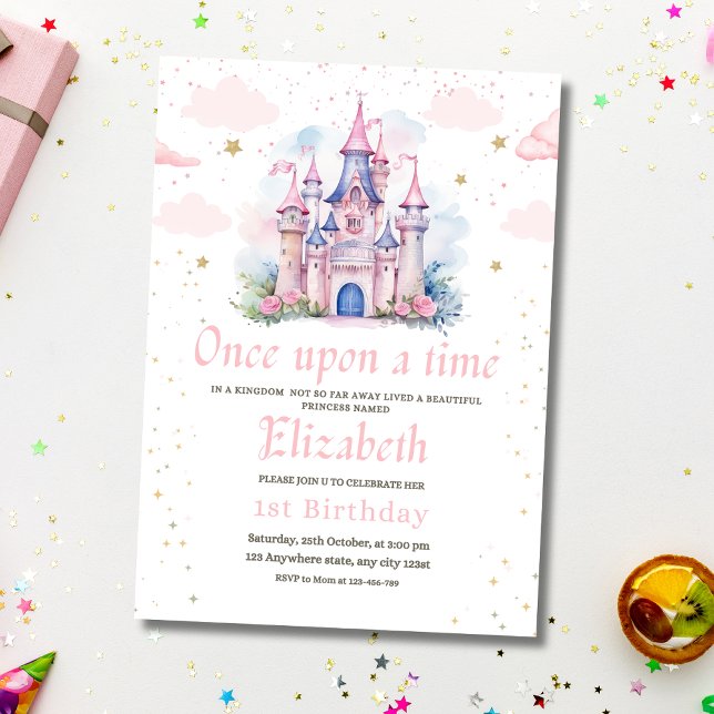 Invitation à l'anniversaire de la princesse, Littl (Créateur téléchargé)