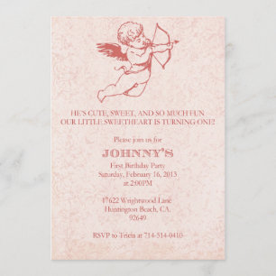 Invitation à l'anniversaire de la Saint-Valentin  