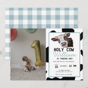 Invitation à l'anniversaire de la vache