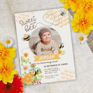 Invitation à l'anniversaire de l'abeille
