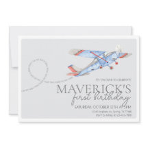 Invitation à l'anniversaire de l'avion