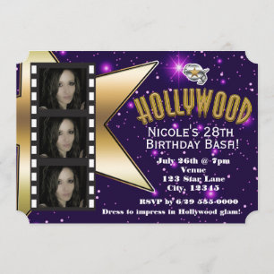 Invitation à l'anniversaire de l'émission Hollywoo