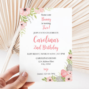 Invitation à l'anniversaire de Pâques