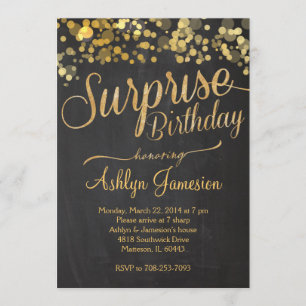 Invitation à l'anniversaire de Sparkle Parties sci