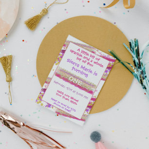 Invitation à l'anniversaire de Sparkles