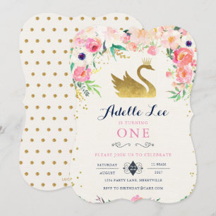 Invitation à l'anniversaire de Swan