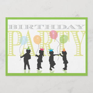 Invitation à l'anniversaire de Twin Boy and Girl