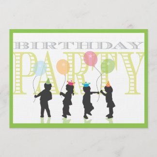 Invitation à l'anniversaire de Twin Boy and Girl