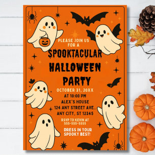 Invitation à l'anniversaire d'Halloween, Halloween