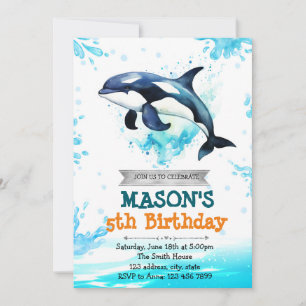 Invitation à l'anniversaire d'Orca