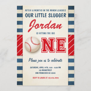 Invitation à l'anniversaire du baseball Jours de f