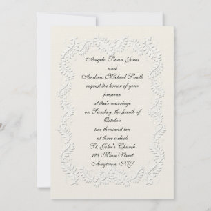 Invitation à l'apparence blanche