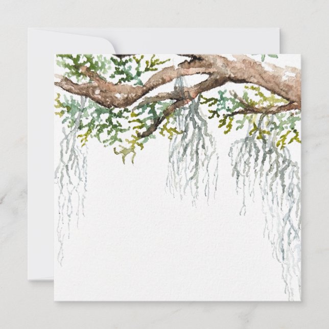 Invitation à l'aquarelle de pays bas (Devant)