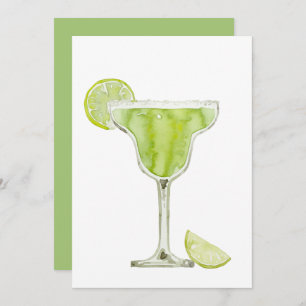 Invitation à l'aquarelle Margarita