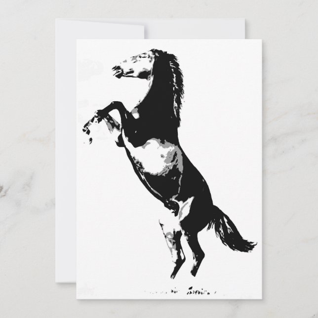 Invitation à l'élevage de chevaux (Devant)