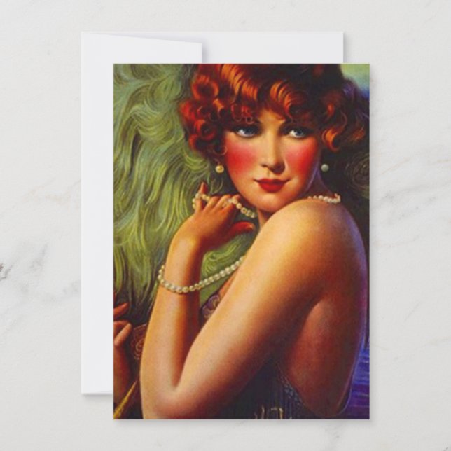 Invitation à l'émission Flapper des perles des ann (Devant)