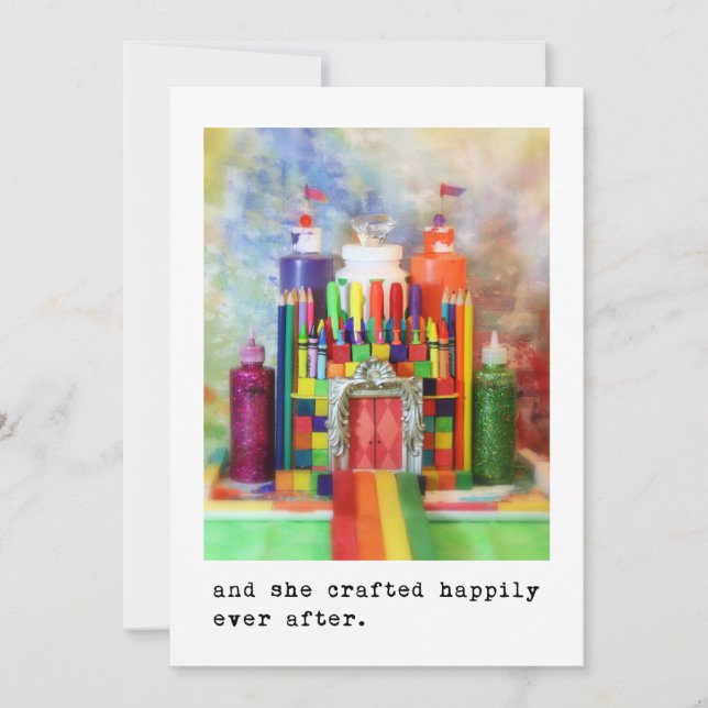 Invitation à l'événement Craft Castle Craft (Devant)