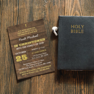 Invitation à l'évènement de Barnwood Gold Christen