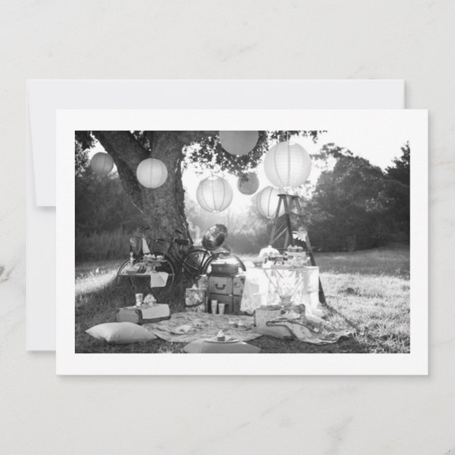 INVITATION À L'ÉVÉNEMENT PARTY-PARTIE EXTÉRIEUR (Devant)