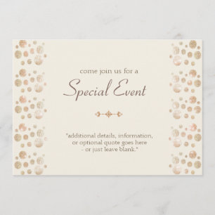 Invitation à l'événement spécial