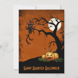 Invitation à l'Halloween de la Pleine lune de la C