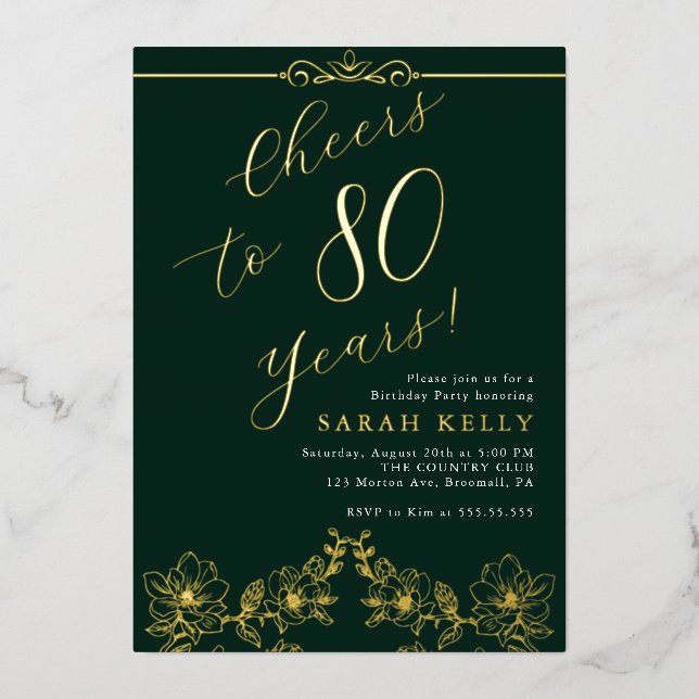 Invitation à l'huile (Recto)