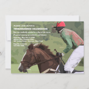 Invitation À l'invitation des courses