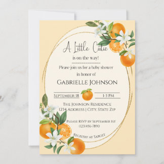 Invitation A Little Cutie