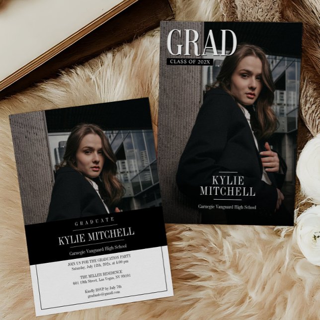 Invitation à l'obtention du diplôme de couverture  (Créateur téléchargé)