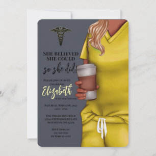 Invitation à l'obtention du diplôme de l'école de 
