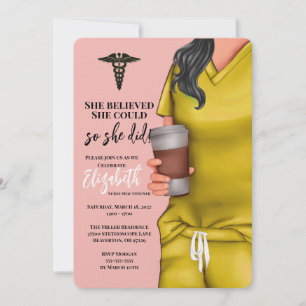 Invitation à l'obtention du diplôme de l'école de