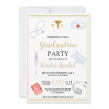 Invitation à l'obtention du diplôme de l'école de 