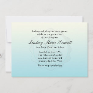 Invitation à l'obtention d'un diplôme en justice a