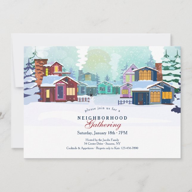 Invitation à l'occasion du rassemblement des quart (Devant)