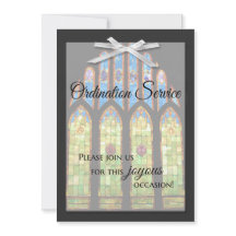 Invitation à l'ordination - Verre de retenue