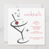 invitation à martini