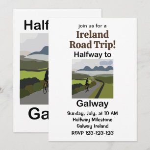 Invitation À mi-chemin de Galway Irlande Road Trip Voyage