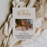 À mon bébé le plus doux Joyeux anniversaire, l'amo