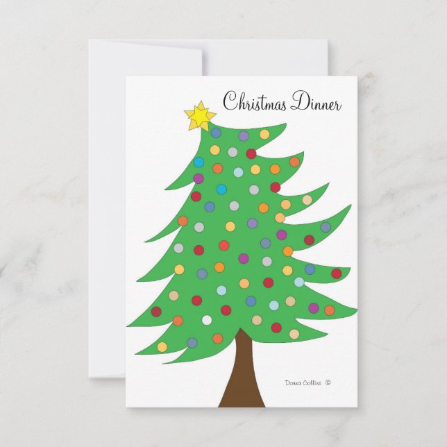 Invitation à Noël (Devant)