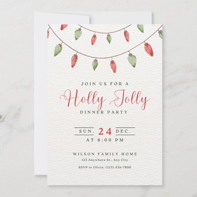 invitation à noël (Devant)