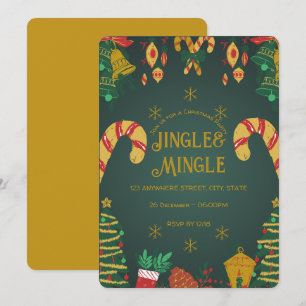 Invitation à Noël Jingle et Mingle