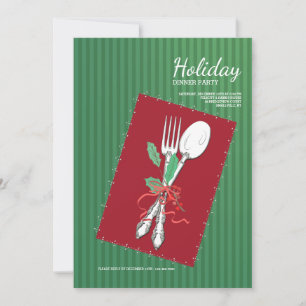 Invitation à Noël Silverware