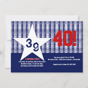 Invitation à notre fête d'anniversaire