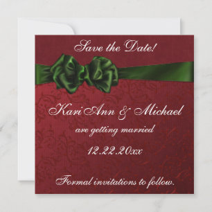 Invitation à sauvegarder pour une fête joyeuse