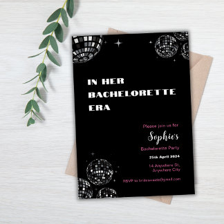 Invitation A Son Époque Bachelorette