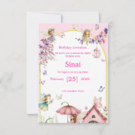 Invitation: A special children's birthday invitati Einladung