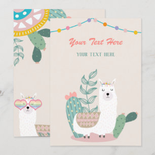 Invitation à tout événement Llama